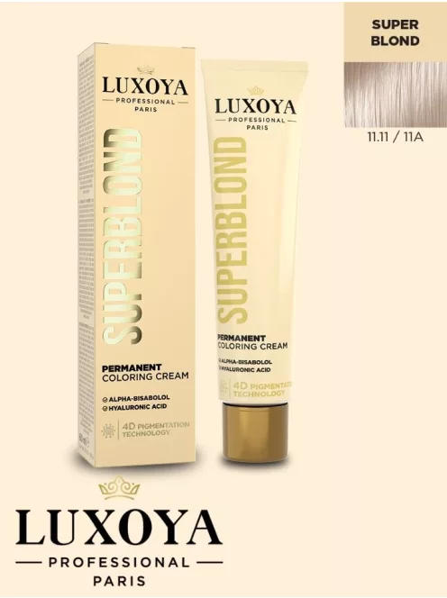 SUPERBLOND - Extra világosító ammóniás hajfesték 11.11/11A 60ml