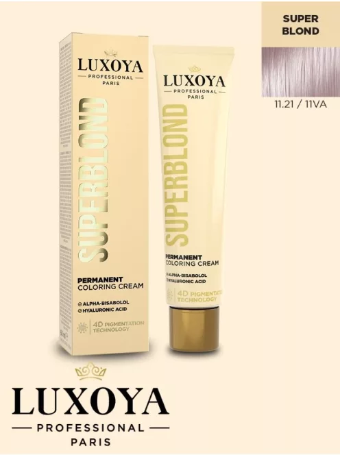 SUPERBLOND - Extra világosító ammóniás hajfesték 11.21/11VA 60ml