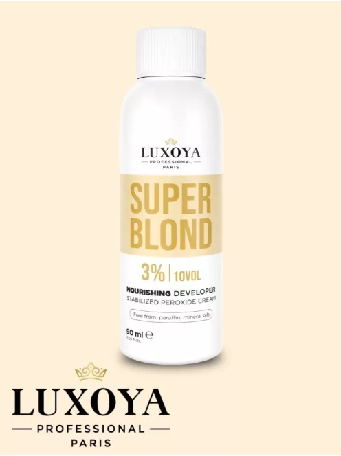 SUPERBLOND NOURISHING DEVELOPER - SZŐKÍTŐHÖZ Előhívó folyadék (OXI) vol. 10/3% - 90ml