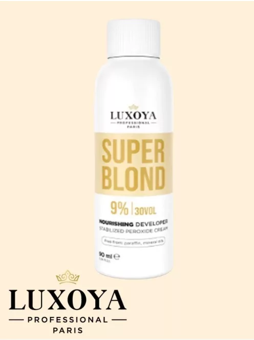 SUPERBLOND NOURISHING DEVELOPER - SZŐKÍTŐHÖZ Előhívó folyadék (OXI) vol. 30/9% - 90ml