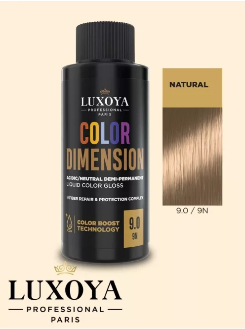 COLOR DIMENSION - Ápoló és ragyogást fokozó hajszínező 9.0/9N - 60ml