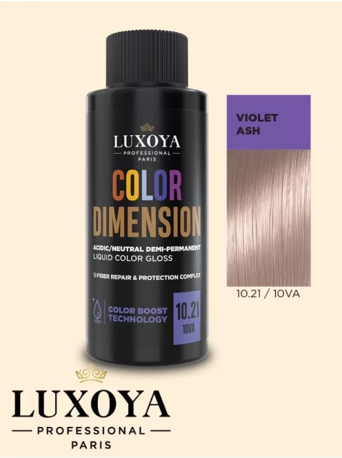 COLOR DIMENSION - Ápoló és ragyogást fokozó hajszínező 10.21/10VA - 60ml