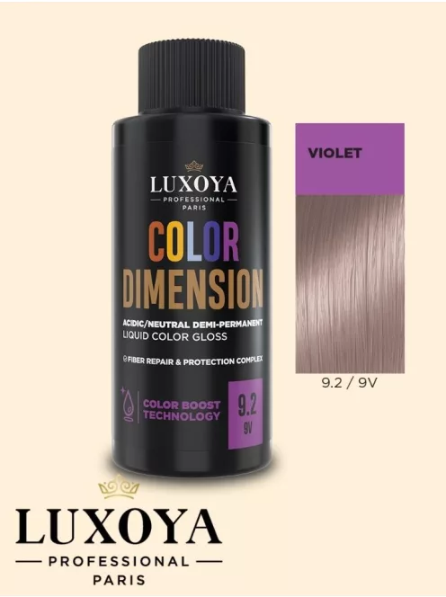COLOR DIMENSION - Ápoló és ragyogást fokozó hajszínező 9.2/9V - 60ml