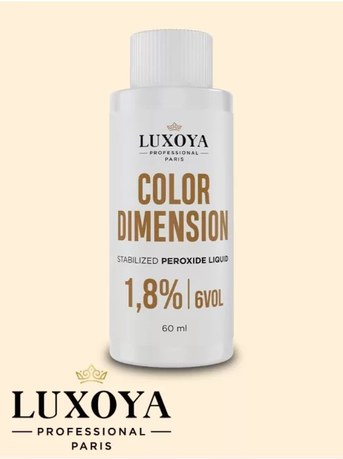 COLOR DIMENSION STABILIZED PEROXIDE LIQUID - Előhívó folyadék (OXI) vol. 6/1,8% - 60ml