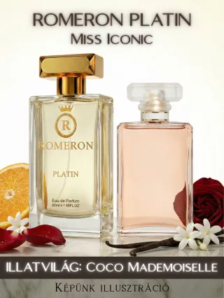 Romeron Platin – Miss Iconic | Női Eau de Parfum 50 ml