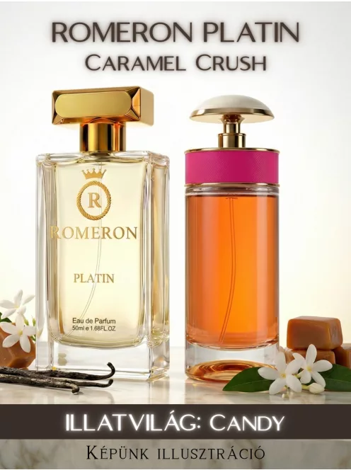 Romeron Platin – Caramel Crush | Női Eau de Parfum 50 ml