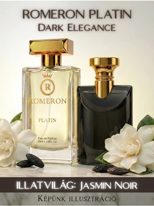 Romeron Platin – Dark Elegance | Női Eau de Parfum 50 ml