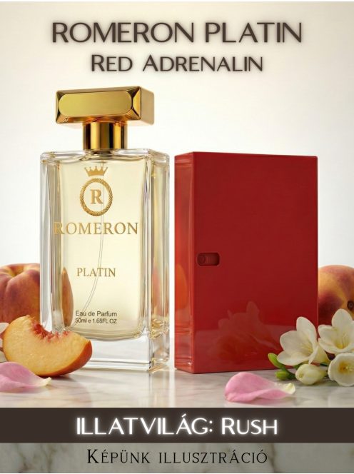 Romeron Platin – Red Adrenalin | Női Eau de Parfum 50 ml