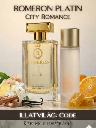 Romeron Platin – City Romance | Női Eau de Parfum 50 ml