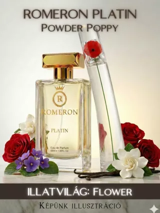 Romeron Platin – Powder Poppy | Női Eau de Parfum 50 ml