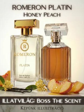 Romeron Platin – Honey Peach | Női Eau de Parfum 50 ml