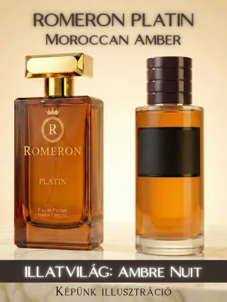   Romeron Platin – Moroccan Amber | Unisex Eau de Parfum 50 ml