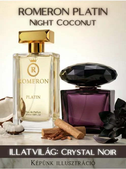 Romeron Platin – Night Coconut | Női Eau de Parfum 50 ml
