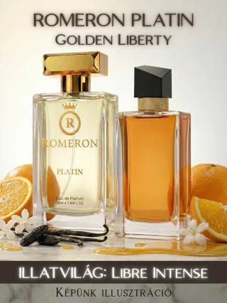 Romeron Platin – Golden Liberty | Női Eau de Parfum 50 ml
