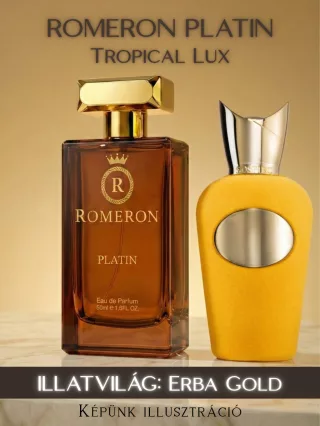   Romeron Platin – Tropical Luxe | Unisex Eau de Parfum 50 ml