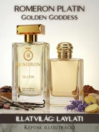 Romeron Platin – Golden Goddess | Női Eau de Parfum 50 ml