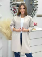 Kardigán fazonú kiskabát