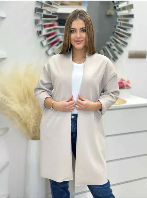Kardigán fazonú kiskabát