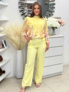 Elegáns, élvarrásos nadrág