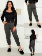 Mom fit nadrág övvel