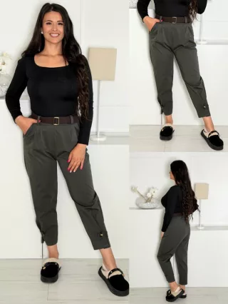 Mom fit nadrág övvel