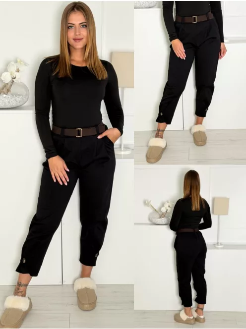 Mom fit nadrág övvel