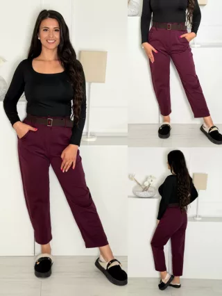 Mom fit nadrág övvel