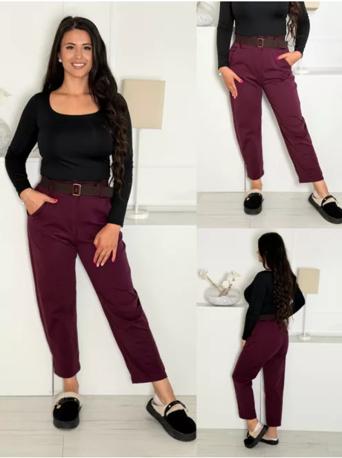 Mom fit nadrág övvel