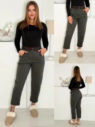 Mom fit nadrág övvel