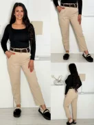 Mom fit nadrág övvel