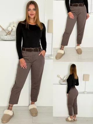 Mom fit nadrág övvel