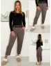 Mom fit nadrág övvel