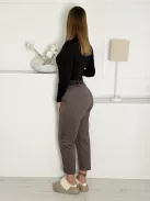 Mom fit nadrág övvel