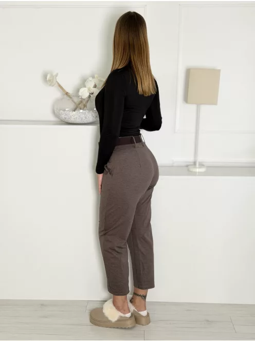 Mom fit nadrág övvel