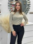 Elegáns, csillogós felső