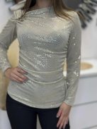 Elegáns, csillogós felső