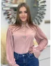 Elegáns, selyem hatású blúz
