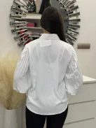 Elegáns, selyem hatású blúz