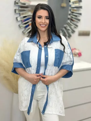 Csipkés tunika