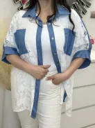 Csipkés tunika