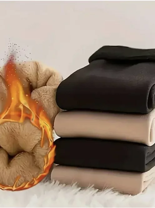 Rugalmas, pamut anyagú, belül bundás, puha, meleg, thermo zokni. 1 csomag / 2 pár zokni. (35-41 méretre ajánljuk.)