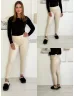Fenékformáló, műbőr leggings