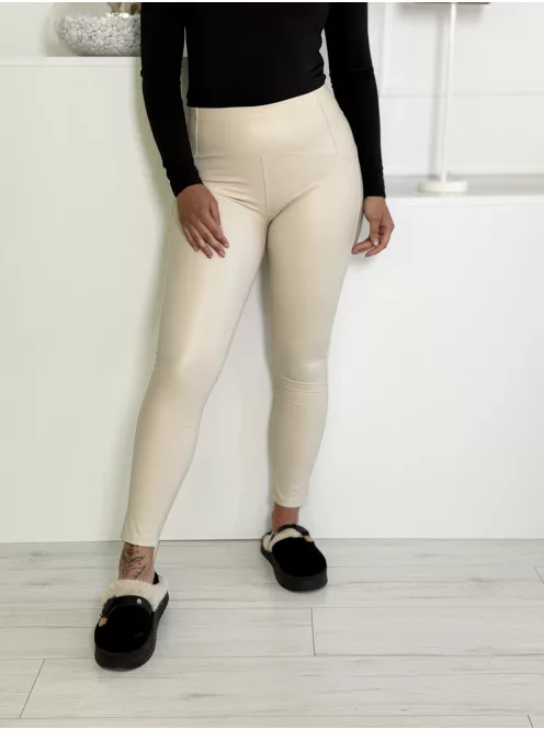 Fenékformáló, műbőr leggings