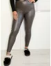 Fenékformáló, műbőr leggings