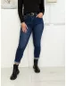 Csinos Mom fit farmernadrág övvel
