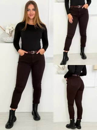 Mom fit farmernadrág övvel