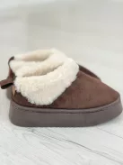 Velúr hatású bokacsizma