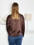 Elegáns szatén blúz