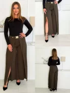 Oldalán nyitott, elegáns nadrág