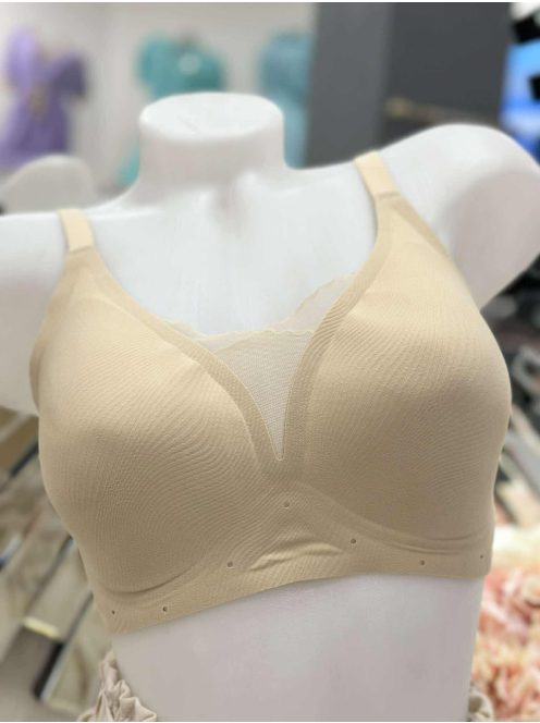 Rugalmas anyagú, mikroszálas, varrás nélküli, kényelmes, kivehető szivacsbetétes melltartó. Tökéletes tartást biztosít, lézervágott fazonja miatt, pedig láthatatlan marad.